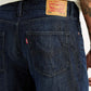 Men's 568 Dark Blue Loose Fit Mid Rise Jeans - Detail View