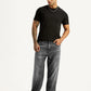 Men's 568 Grey Loose Fit Mid Rise Jeans - Styleshot View