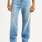 Men's 568 Light Blue Loose Fit Mid Rise Jeans - Front View