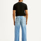 Men's 568 Light Blue Loose Fit Mid Rise Jeans - Back View