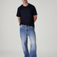 Men's 568 Blue Loose Fit Mid Rise Jeans - Styleshot View