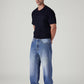 Men's 568 Blue Loose Fit Mid Rise Jeans - Side View