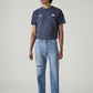 Men's 568 Light Indigo Loose Fit Mid Rise Jeans - Front View