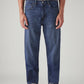 Men's 568 Blue Loose Fit Mid Rise Jeans - Front View