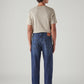 Men's 568 Blue Loose Fit Mid Rise Jeans - Back View