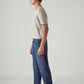 Men's 568 Blue Loose Fit Mid Rise Jeans - Side View