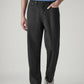 Men's 568 Black Loose Fit Mid Rise Jeans - 20 View