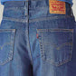 Men's 568 Blue Loose Fit Mid Rise Jeans - Detail View