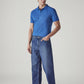Men's 568 Blue Loose Fit Mid Rise Jeans - Side View
