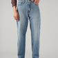 Men's 568 Light Blue Loose Fit Mid Rise Jeans - Front View