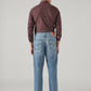Men's 568 Light Blue Loose Fit Mid Rise Jeans - Back View