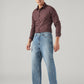 Men's 568 Light Blue Loose Fit Mid Rise Jeans - SIde View