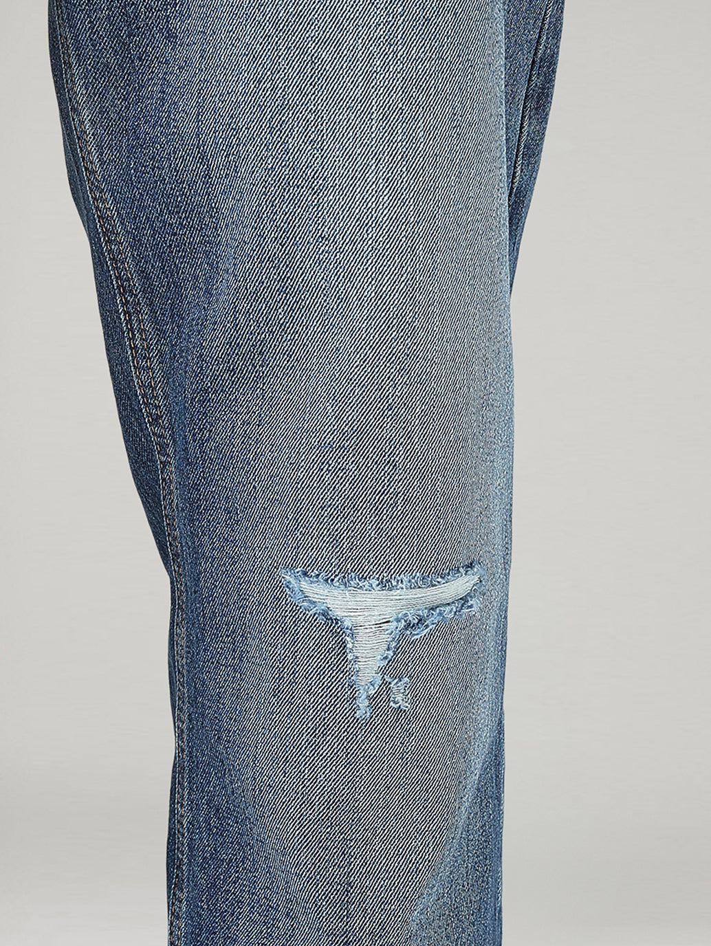 Men's 568 Blue Loose Fit Mid Rise Jeans - 20 View