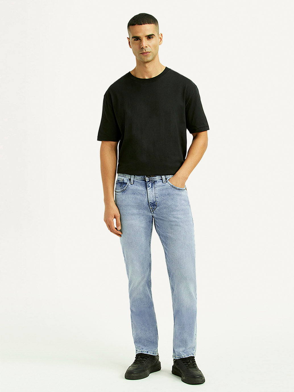 Men's 511 Light Blue Slim Fit Mid Rise Jeans - 8280ba3a-0a8a-4792-b3a0-ef101a071670 View