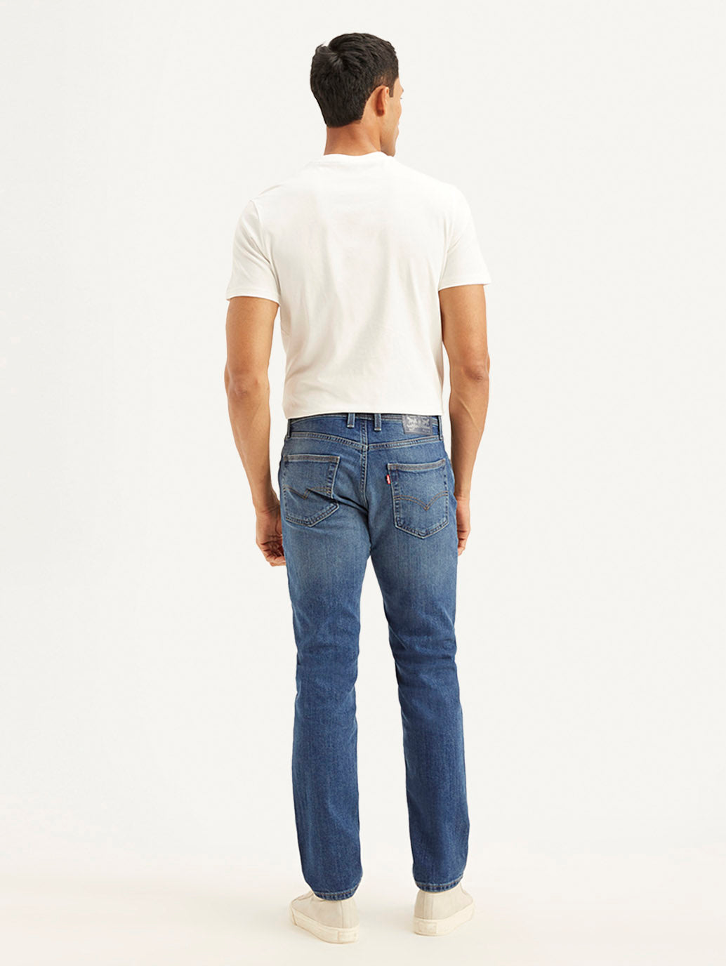 Men's 511 Blue Slim Fit Mid Rise Jeans - bee0089d-ece4-4be0-8e78-a1573b9b37d0 View