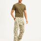 Men's Beige Loose Fit Cargo Trousers - f1ef0500-3d2a-4c09-8ad8-6b6366fd3ccf View