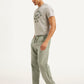 Men's Grey Loose Straight Fit Chino Trousers - c5b98e91-0299-4b6f-aab4-61809c7ef85b View
