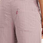 Men's Mauve Loose Straight Fit Chino Trousers - 040150a7-579d-44e3-996d-1dfeac2c85ee View
