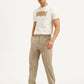 Men's Beige Loose Fit Chino Cargos - 01c54258-bfea-432c-8f27-e278fe324376 View