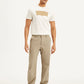 Men's Beige Loose Fit Chino Cargos - f32e037e-fb5f-4b0c-8d88-ef5e532a7dfd View
