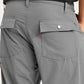 Men's Grey Loose Fit Chino Cargos - 5b1351bf-488d-4547-8e73-265557875c89 View