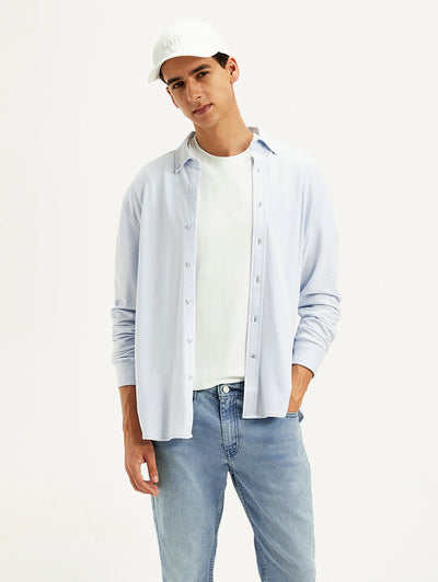levi's Men's Solid Slim Fit Shirt-picture-28