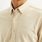 Men's Solid Slim Fit Knit Shirt - Detail View