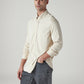 Men's Solid Slim Fit Interlock Shirt - Side View