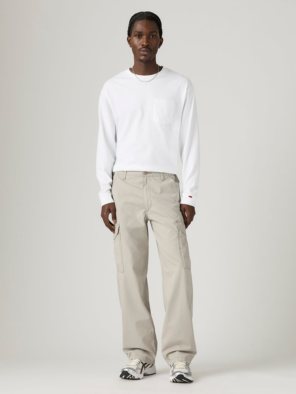 Men's XX Baggy Cargo Trousers - Front View