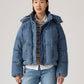 Women's Western Bubble Short Puffer Jacket - Front View