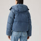 Women's Western Bubble Short Puffer Jacket - Back View
