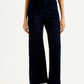 Women's Redloop Ribcage Wide Leg Fit High Rise Jeans - Front View