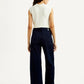 Women's Redloop Ribcage Wide Leg Fit High Rise Jeans - Back View