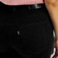 Women's Redloop Black Ribcage Bell Bottom Wide Leg Fit High Rise Jeans - 8d9b6350-ae4d-48ef-8b87-a0b4d1ca4b13 View