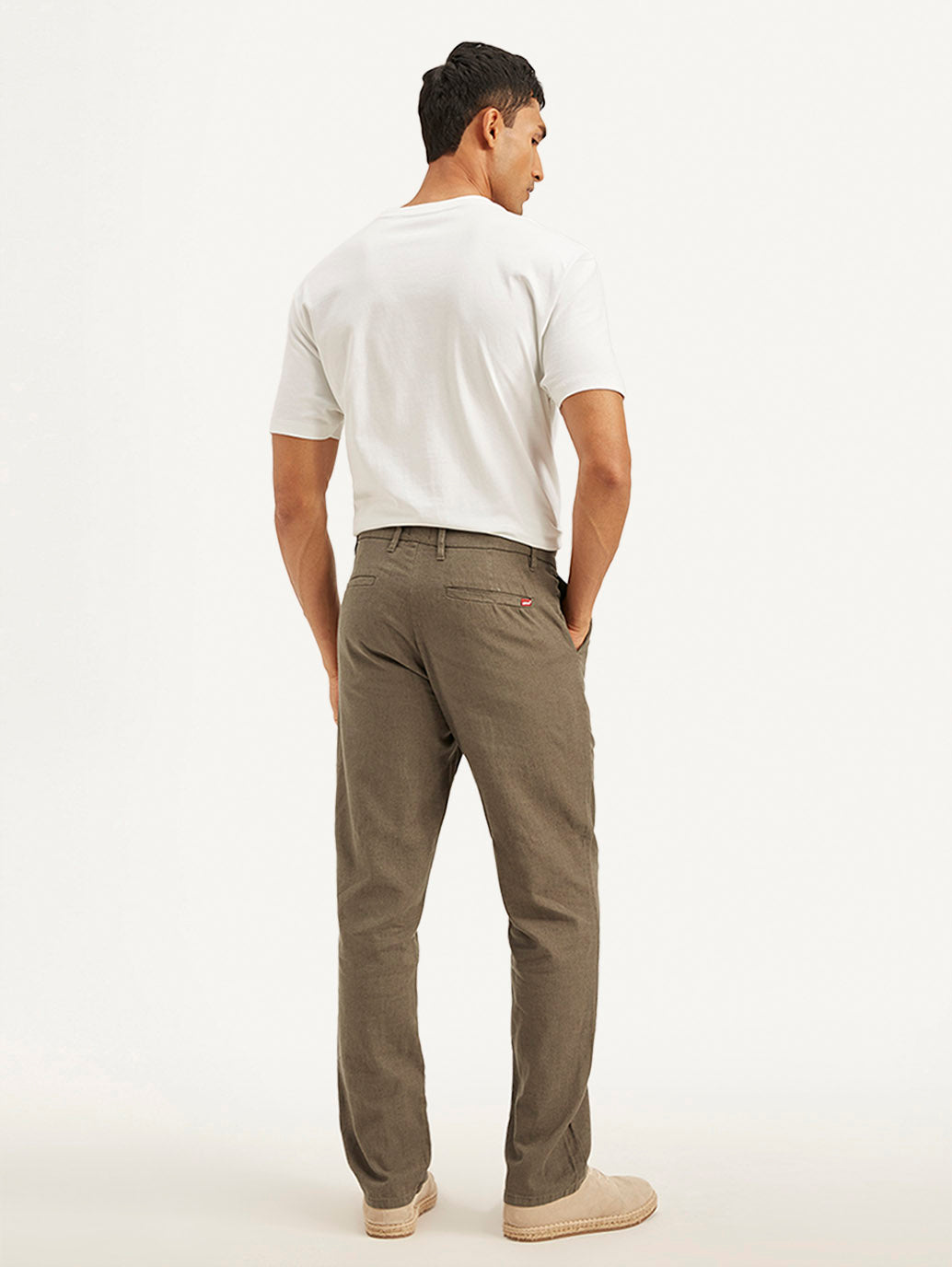 Men's Authentic Straight Fit Linen Chino Pants – Levis India Store