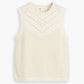 Women's Adrienne Crochet Tank Top - Front View