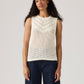 Women's Adrienne Crochet Tank Top - Styleshot View