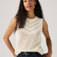 Women's Adrienne Crochet Tank Top - Front View