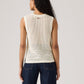 Women's Adrienne Crochet Tank Top - Back View