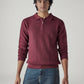 Men's Solid Regular Fit Sweater - Front View