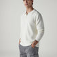 Men's Solid Regular Fit Zip Collar Sweater - Side View