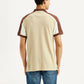 Men's Colorblock Multi Color Slim Fit Polo T-shirt - Back View