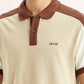 Men's Colorblock Multi Color Slim Fit Polo T-shirt - Detail View