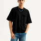 Men's Solid Loose Fit T-shirt - Styleshot View