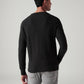 Men's Solid Regular Fit T-Shirt - Back View