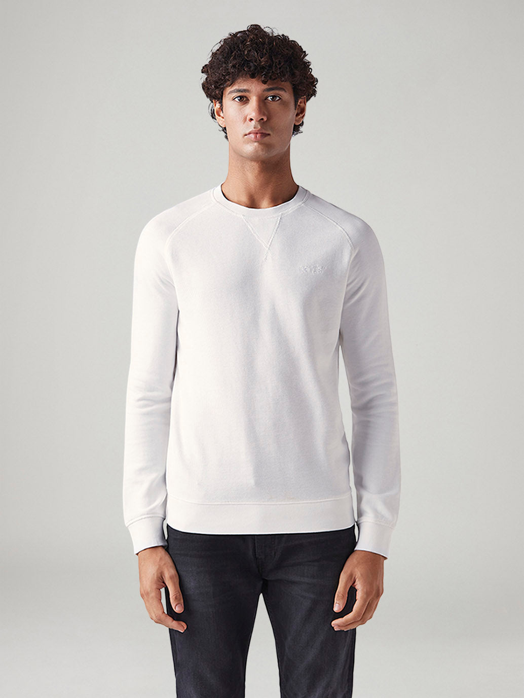 Men's Solid Regular Fit T-Shirt - Front View
