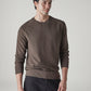 Men's Solid Regular Fit Waffle T-Shirt - Side View