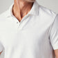 Men's Solid Slim Fit Textured Polo T-Shirt - 20 View