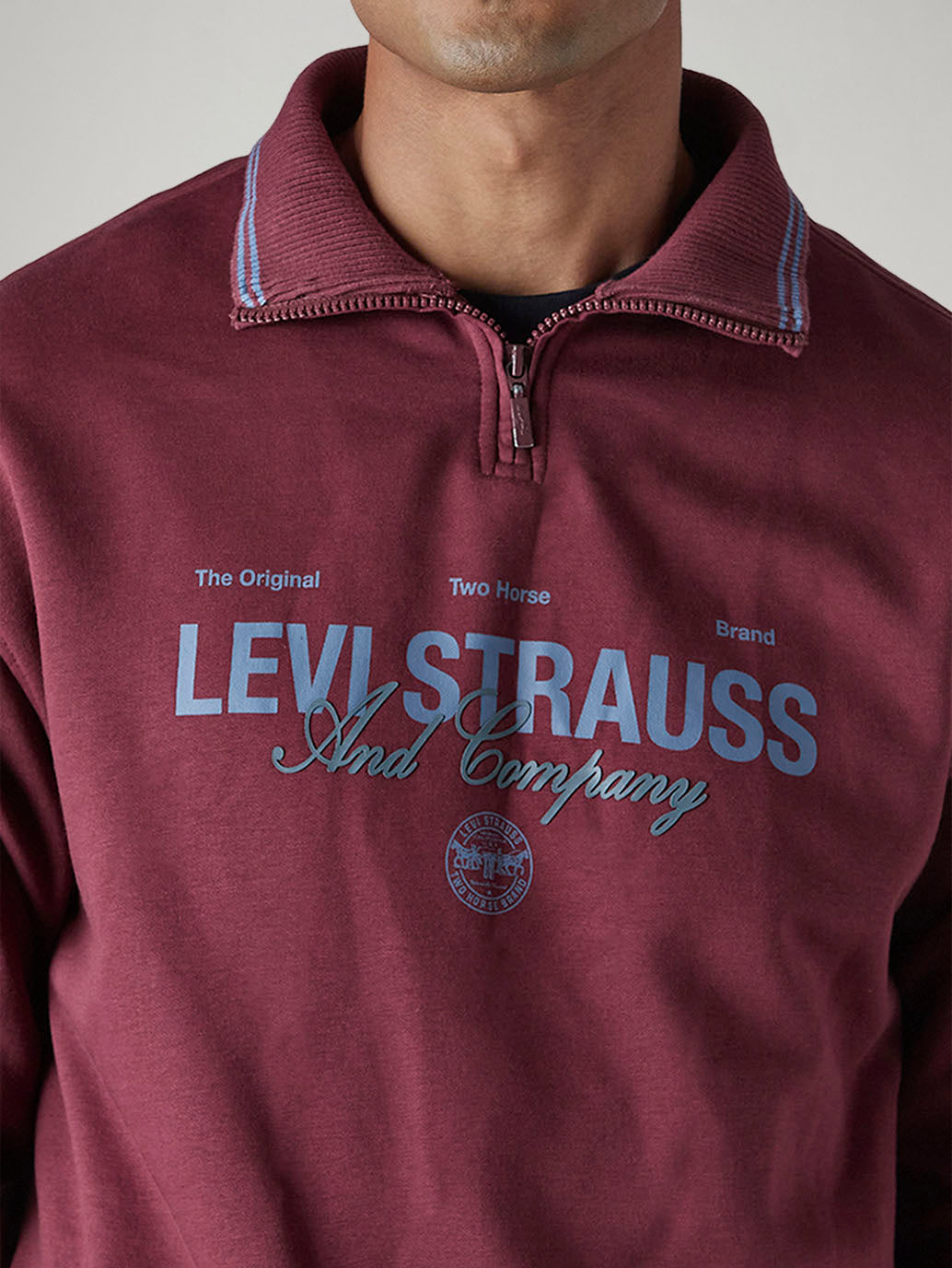 Men's Typography Printed Regular Fit Sweatshirt - 20 View