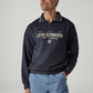 Men's Typography Printed Regular Fit Sweatshirt - Styleshot View